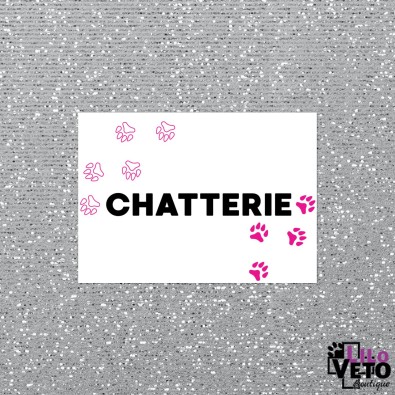 PANNEAU CHATTERIE TRACE MAGENTA