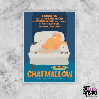 AFFICHE CHATMALLOW