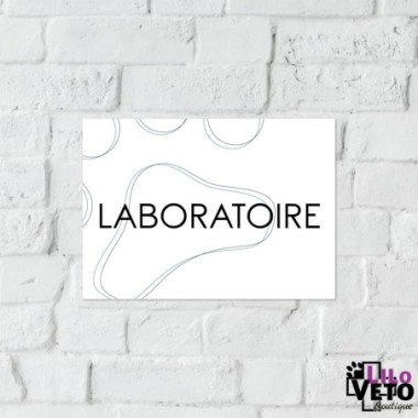 PANNEAU LABORATOIRE FILAIRE BLEU