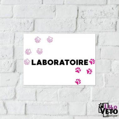 PANNEAU LABORATOIRE TRACE MAGENTA