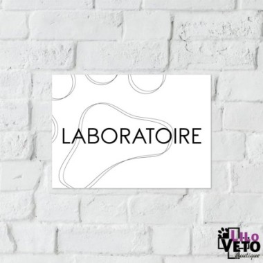 PANNEAU LABORATOIRE FILAIRE NOIR