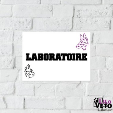 PANNEAU LABORATOIRE VAGUE VIOLET