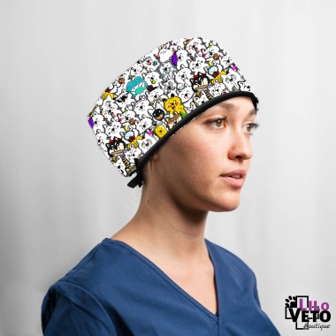 CALOT CHIRURGIEN MOTIF CHIEN GRIFFOIR